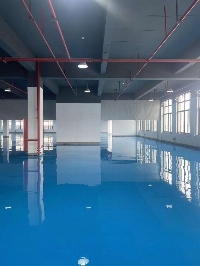 Thi công sơn sàn epoxy vữa